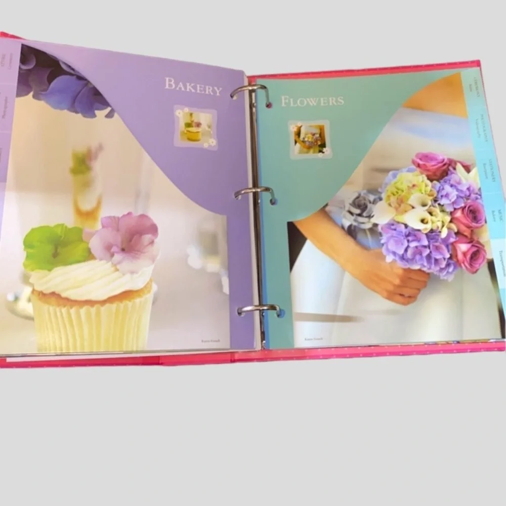 Wedding planner and organizer binder New